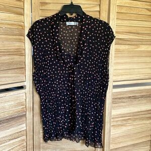 See through dressy top